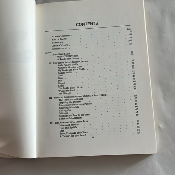 NWT Teddy Bears How to Make Them Margaret Hutchings BOOK 1977 Patterns Vintage - Picture 5 of 17